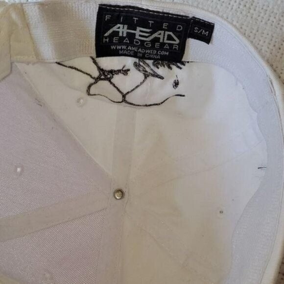 AHEAD Head Gear Embroidered Sz S/M Jack Nicklaus Retired Fitted Baseball Hat - Picture 6 of 7
